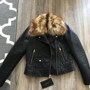 Marc New York faux leather jacket